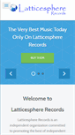 Mobile Screenshot of latticesphere.com